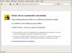 Obtenir le certificat bdll.fr pour les serveurs OpenERP hébergés par SISalp